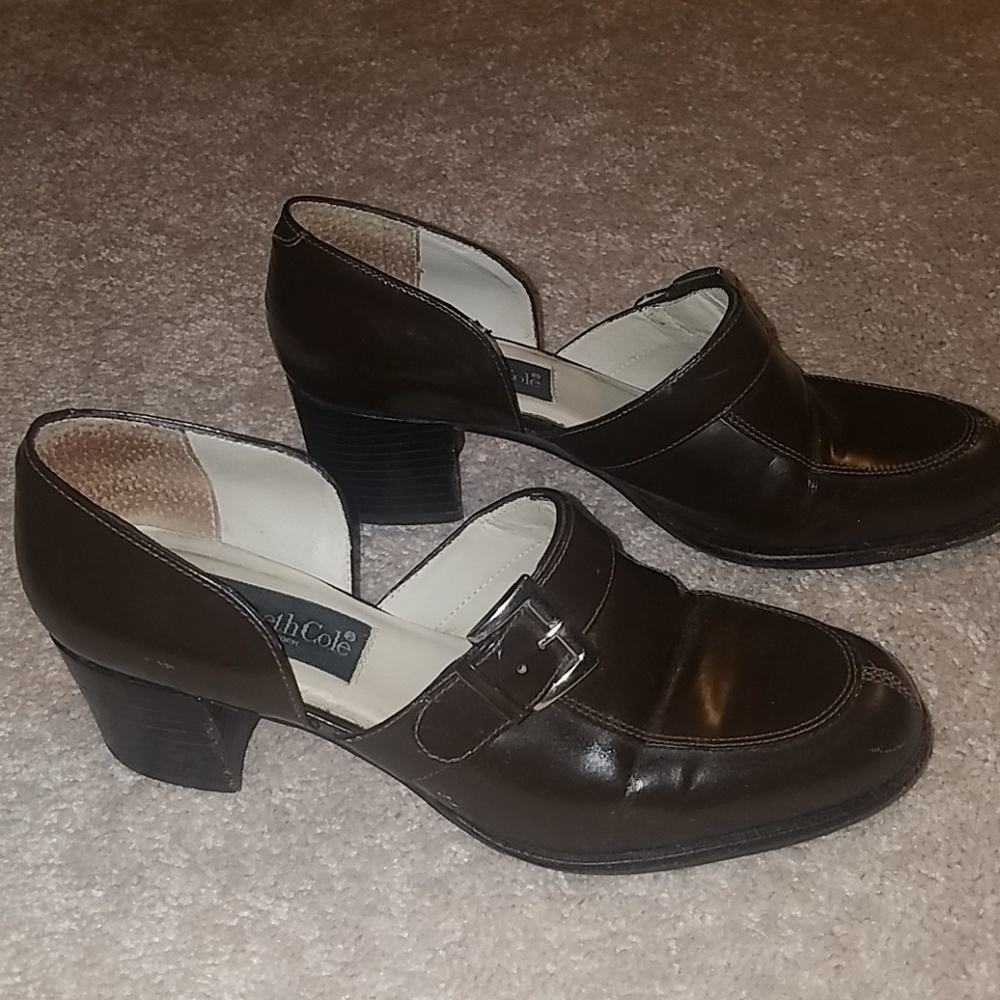Kenneth Cole Low, Brown Heels